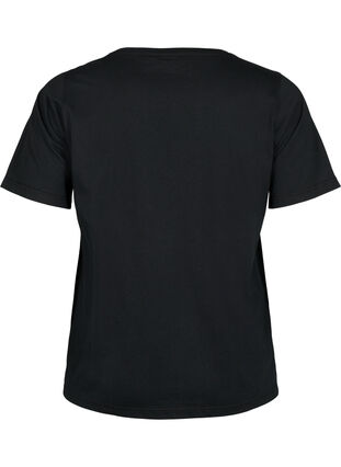 FLASH - T-shirt avec motif, Black Ny, Packshot image number 1