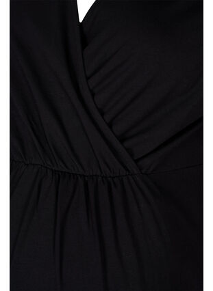 Robe de grossesse en coton, Black, Packshot image number 2