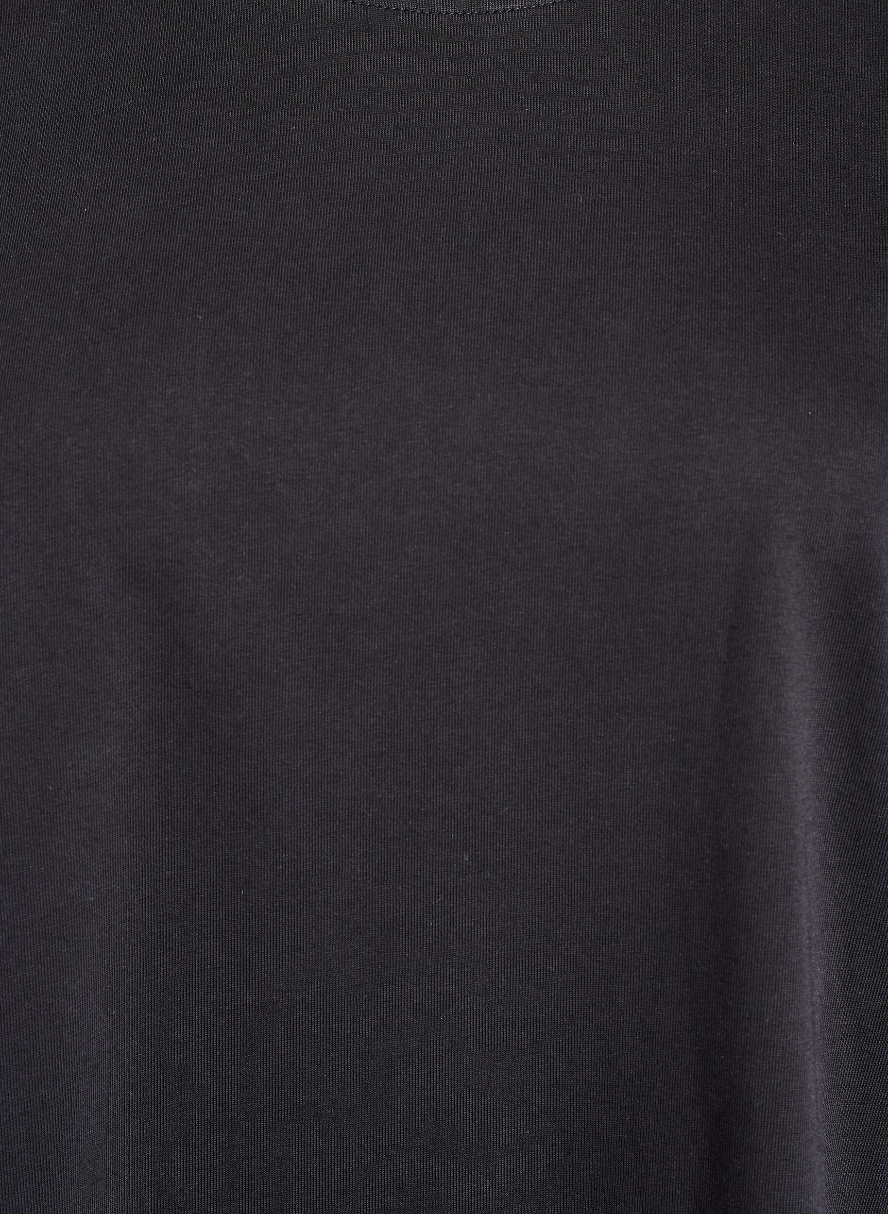 ZizziOversized T-shirt met halflange mouwen, Zwart, Packshot image number 2
