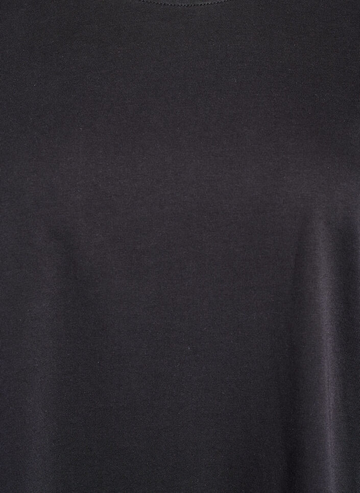 T-shirt oversize à manches courtes, Noir, Packshot image number 2