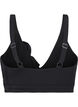 Bikinitop met ruches en uitneembare pads, Zwart, Packshot image number 1