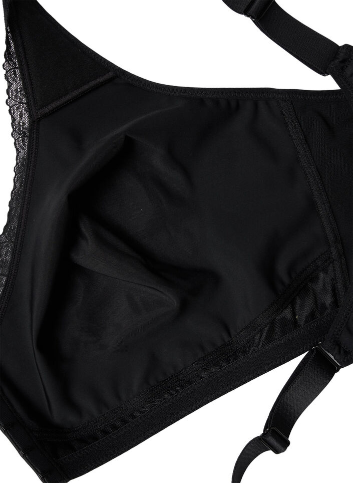 Soutien-gorge avec fermeture frontale, Black, Packshot image number 3