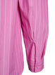 Overhemdbluse met krijtstreep en strikdetail achteraan, Roze, Packshot image number 3