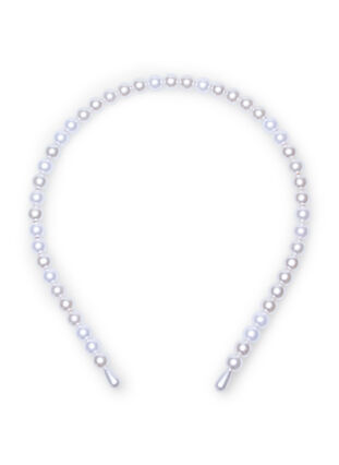 Serre-tête avec perles, Mother Of Pearl, Packshot image number 0