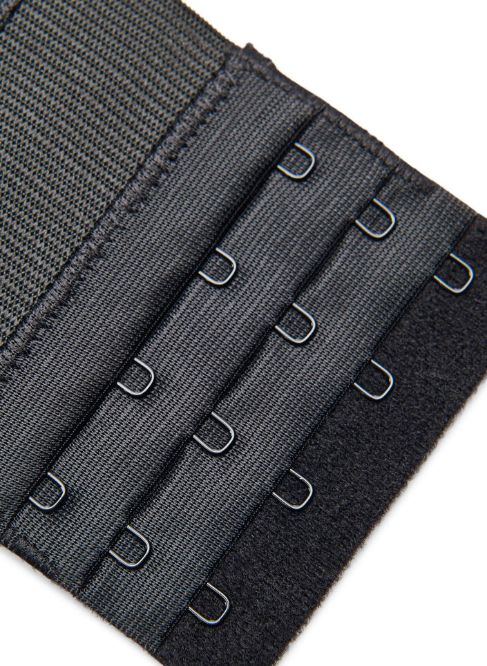 Beha verlengstuk met 6 haken, Zwart, Packshot image number 2