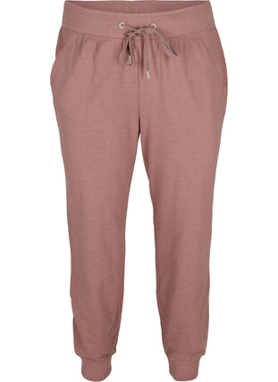 Pantalon de jogging avec poches, Rose Taupe Melange, Packshot image number 0