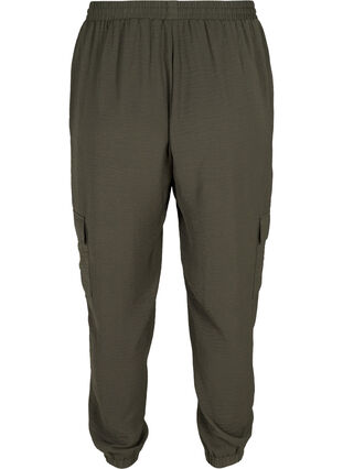 Pantalon ample avec de grandes poches, Black Olive, Packshot image number 1
