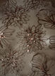 Blouse en mesh avec fleurs et sequins, Marron, Packshot image number 2