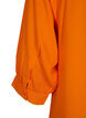 Tunique en viscose à manches 3/4, Orange, Packshot image number 3