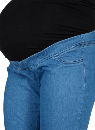 Jegging de grossesse avec poches arrière, Blue denim, Packshot image number 2
