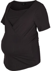 Zwangerschap t-shirt met korte mouwen in katoen