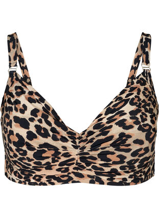 Bikinitop, Leopard Print, Packshot image number 0