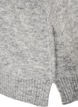 Blouse ample tricot&eacute;e en alpaga et laine, Gris, Packshot image number 3
