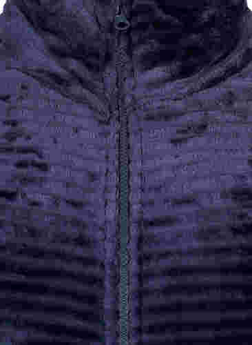 Robe de chambre avec poches et fermeture éclair, Night Sky, Packshot image number 2