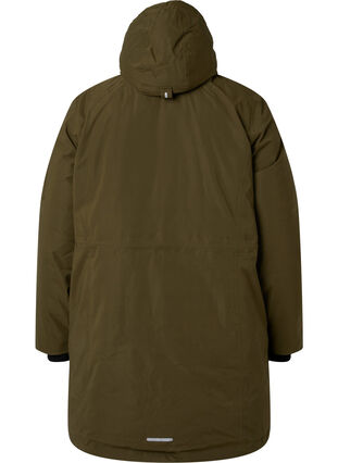 Veste d’hiver fonctionnelle avec capuche et poches, Winter Moss, Packshot image number 1
