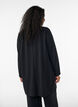 Blazer long avec des poches, Noir, Model image number 2