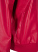 Blouson bomber en similicuir, Rhythmic Red, Packshot image number 3
