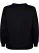Sweatshirt met tekst, Black W. Reset, Packshot image number 1