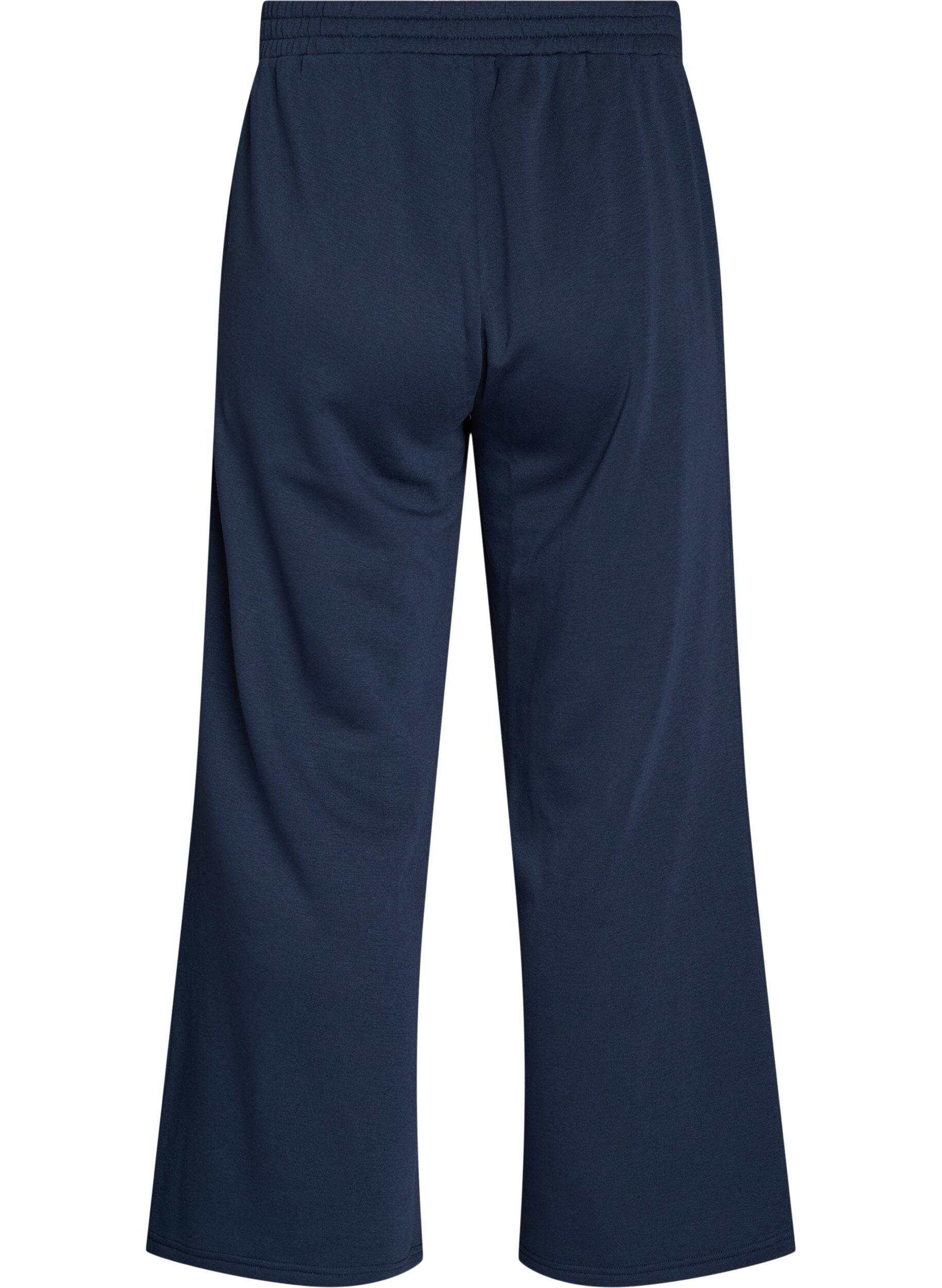 ZizziPantalon de jogging taille haute avec coupe ample, Bleu, Packshot image number 1