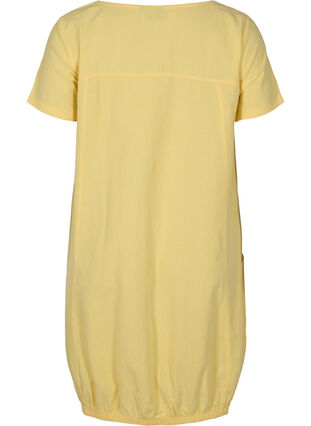 Katoenen jurk met korte mouwen, Goldfinch, Packshot image number 1
