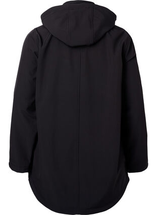 Veste softshell avec capuche amovible, Black, Packshot image number 1