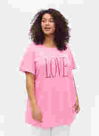 T-shirt oversize avec imprimé, Rosebloom W. Love, Model