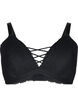 Soutien-gorge en dentelle rembourré, Black, Packshot image number 0