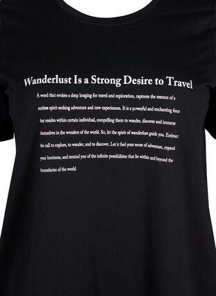 FLASH – T-shirt imprimé, Black Wanderlust, Packshot image number 2