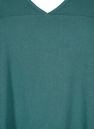 Robe à manches courtes en coton, Sea Pine, Packshot image number 2