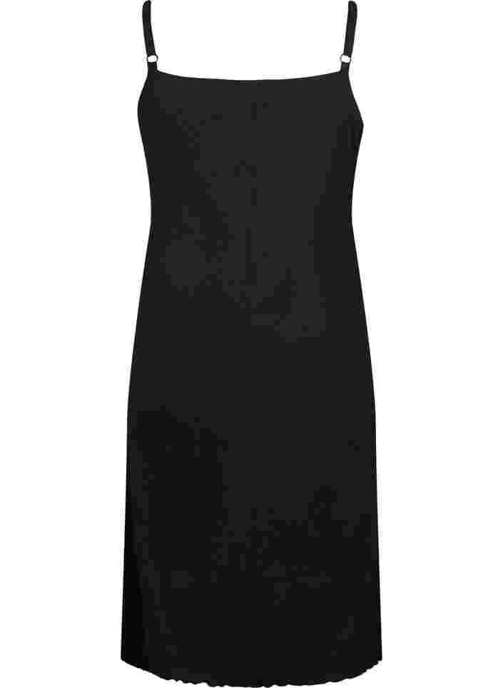 Robe de grossesse en côte, Black, Packshot image number 1