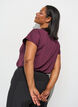 Effen gekleurd trainingsshirt, Rood, Model image number 2