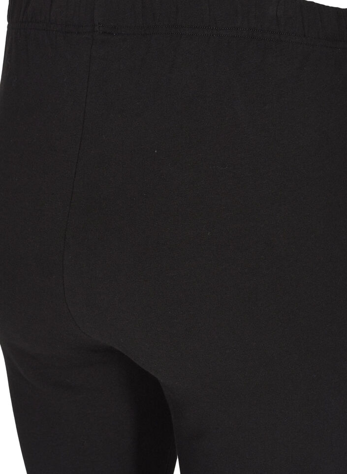 Leggings en coton avec doublure, Noir, Packshot image number 2