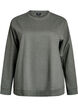 Sweat-shirt &agrave; col ras du cou, Vert, Packshot image number 0