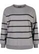 Sweatshirt met strepen, MGM w. Black Stripe, Packshot image number 0