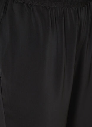 Losvallende broek met zakken, Black, Packshot image number 2