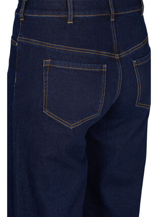 Cropped jeans met flare, Unwashed, Packshot image number 3
