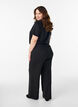 Pantalon ample, Noir, Model image number 2