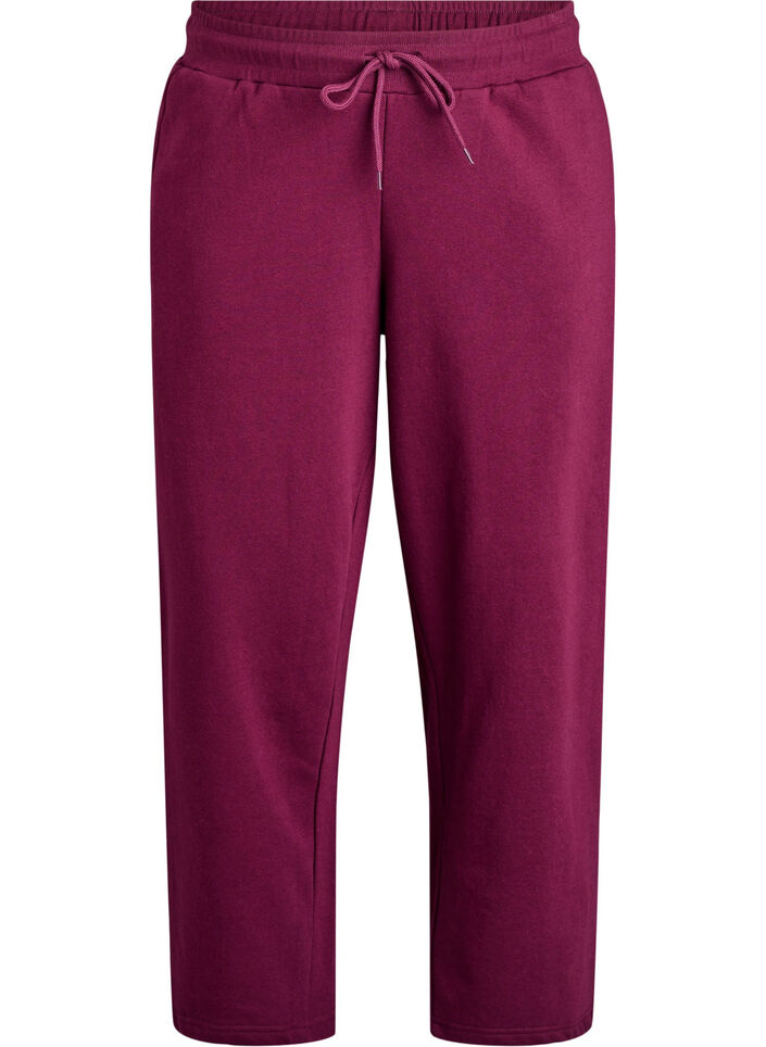 Pantalon de jogging avec poches, Bordeaux fonc&eacute;, Packshot image number 0