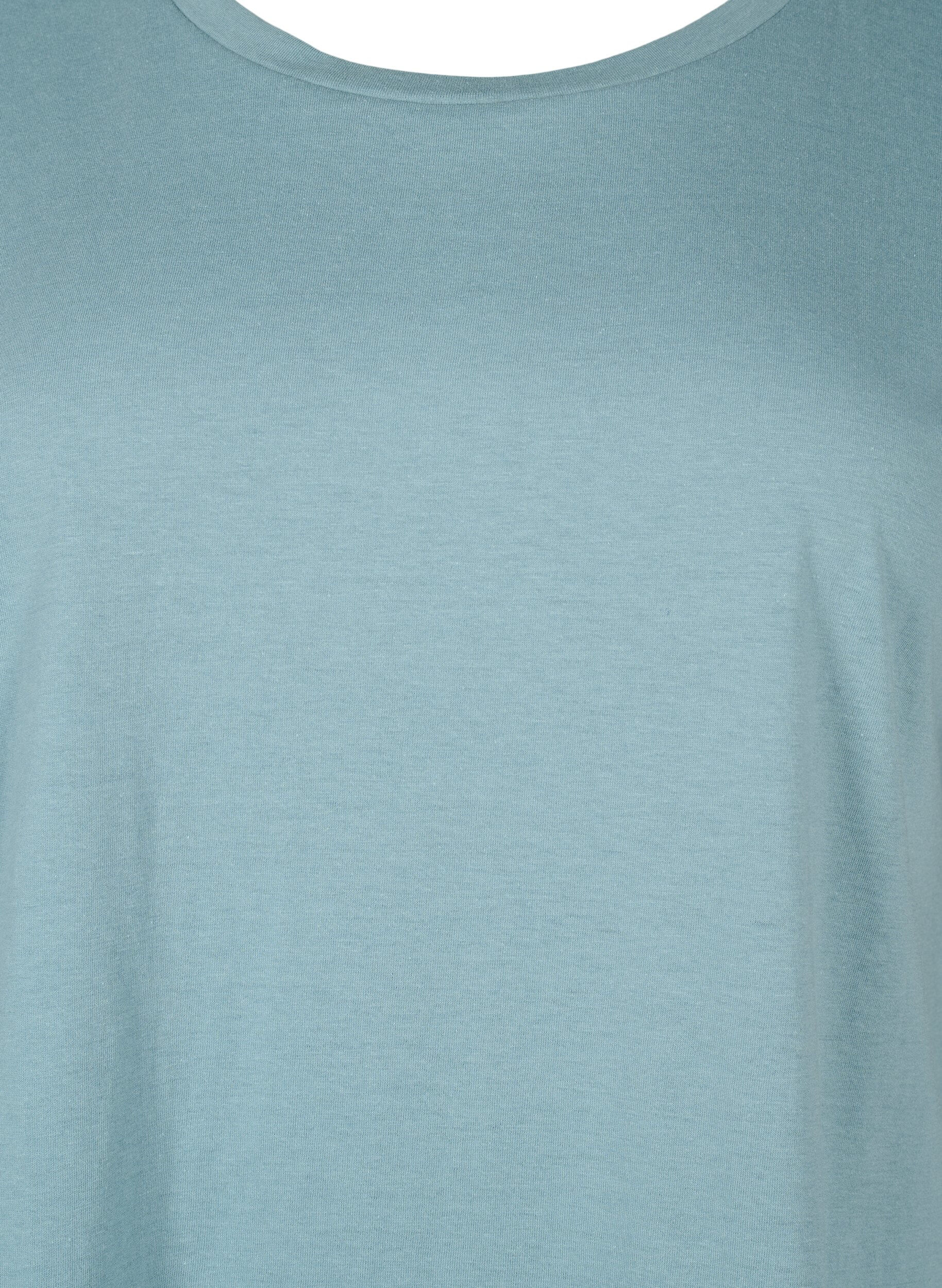 Zizzi2-pack T-shirts met korte mouwen, Blauw, Packshot image number 4