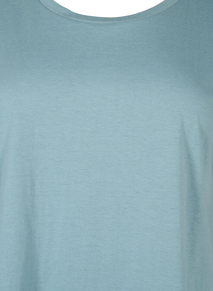 2-pack T-shirts met korte mouwen, Blauw, Packshot image number 4