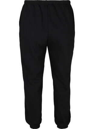 Pantalon de jogging ample avec poches, Black, Packshot image number 1
