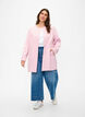 Veste de printemps avec patte de boutonnage cachée, Parfait Pink, Model image number 2