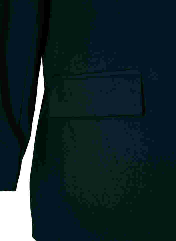 Klassieke blazer met zakken, Scarab, Packshot image number 3