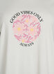 T-shirt imprim&eacute;, Vanille, Packshot image number 2