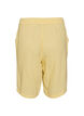 Short ample en mousseline de coton taille haute, Jaune clair, Packshot image number 1
