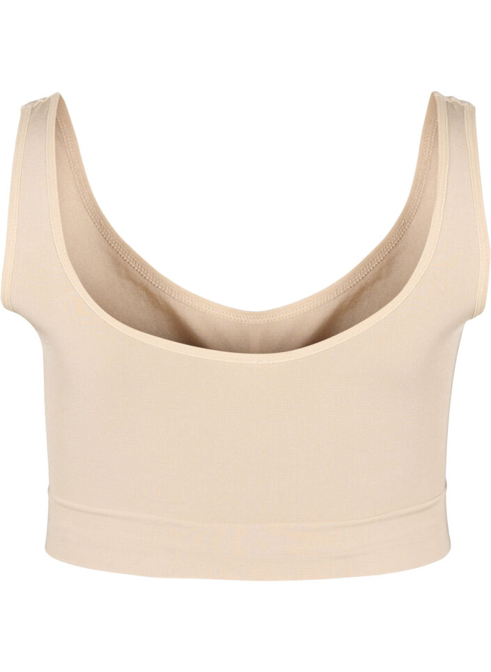 Zachte bh zonder vulling, Beige, Packshot image number 1