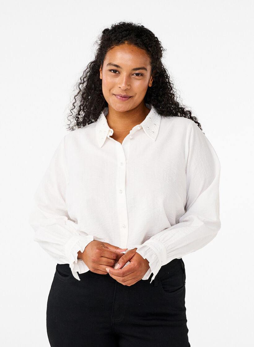 Chemise &agrave; perles, Snow White, Model image number 0