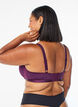 Voorgevormde bh met mesh, Paars, Model image number 2