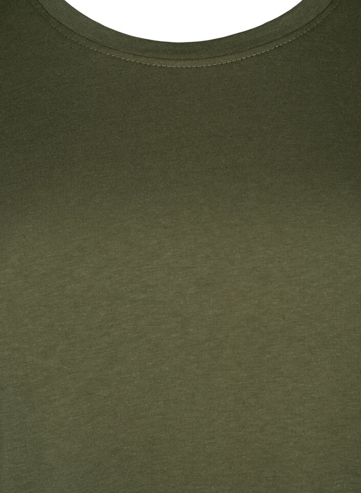 FLASH - T-shirt à col rond, Olivie Night, Packshot image number 2