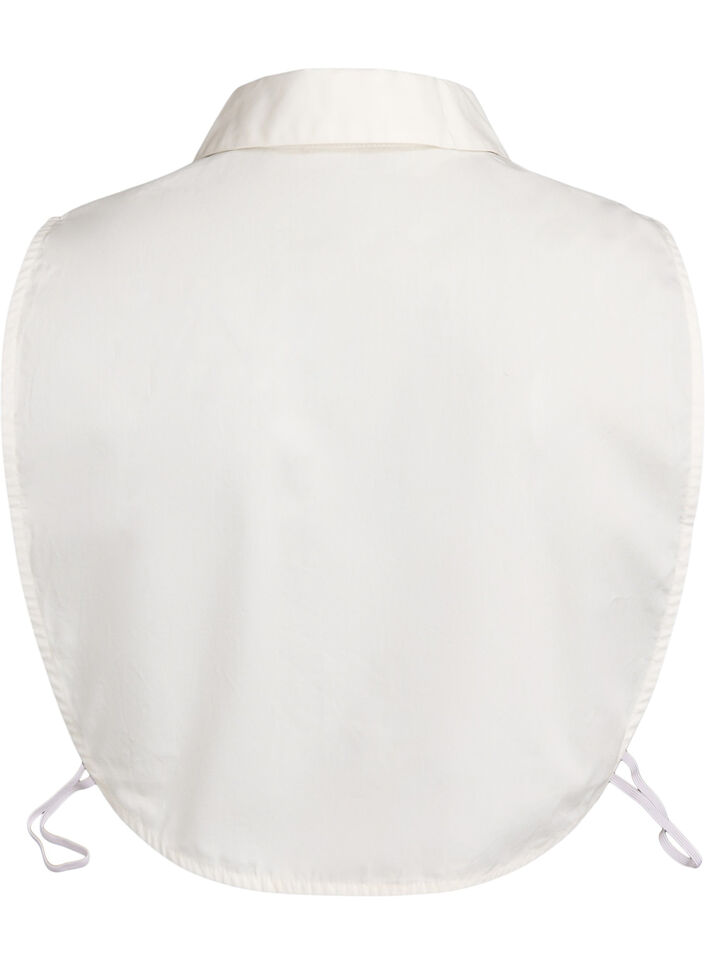 Col à pointes métalliques, Blanc, Packshot image number 1